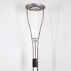 Lampadaire à vasque Watino LED Nickel mat, 3 lumières