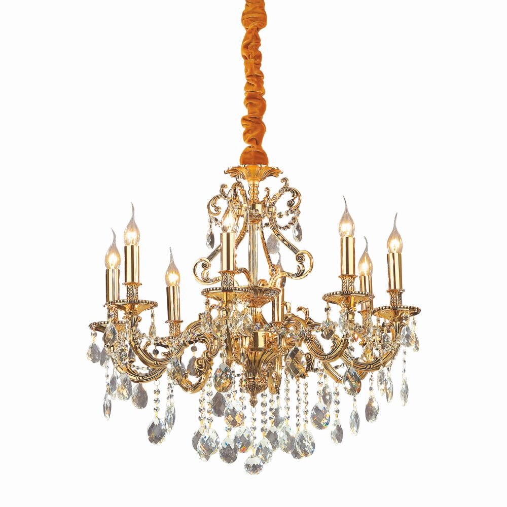 Lustre Ideal Lux GIOCONDA Transparent, 8 lumières main product photo