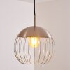 Suspension Agiez Nickel mat, 1 lumière