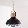 Suspension Onsala Bois foncé, Noir, 1 lumière