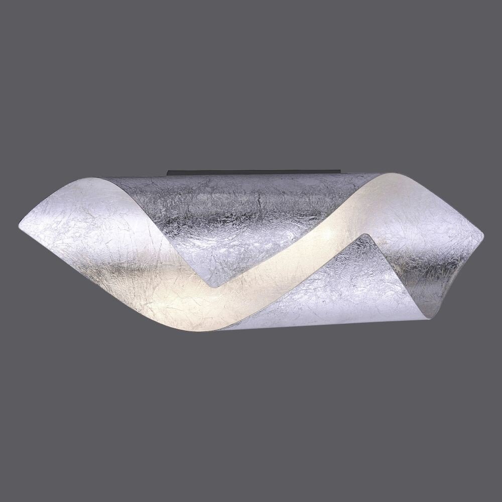 Applique murale Paul Neuhaus NEVIS LED Argenté, 2 lumières main product photo