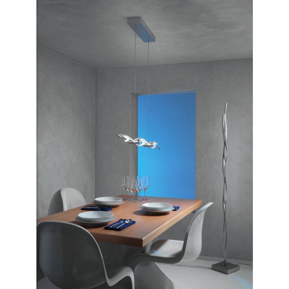 Lampadaire LED SILK Aluminium, 1 lumière main product photo