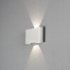 Applique murale d'extérieur Konstsmide Chieri LED Blanc, 2 lumières