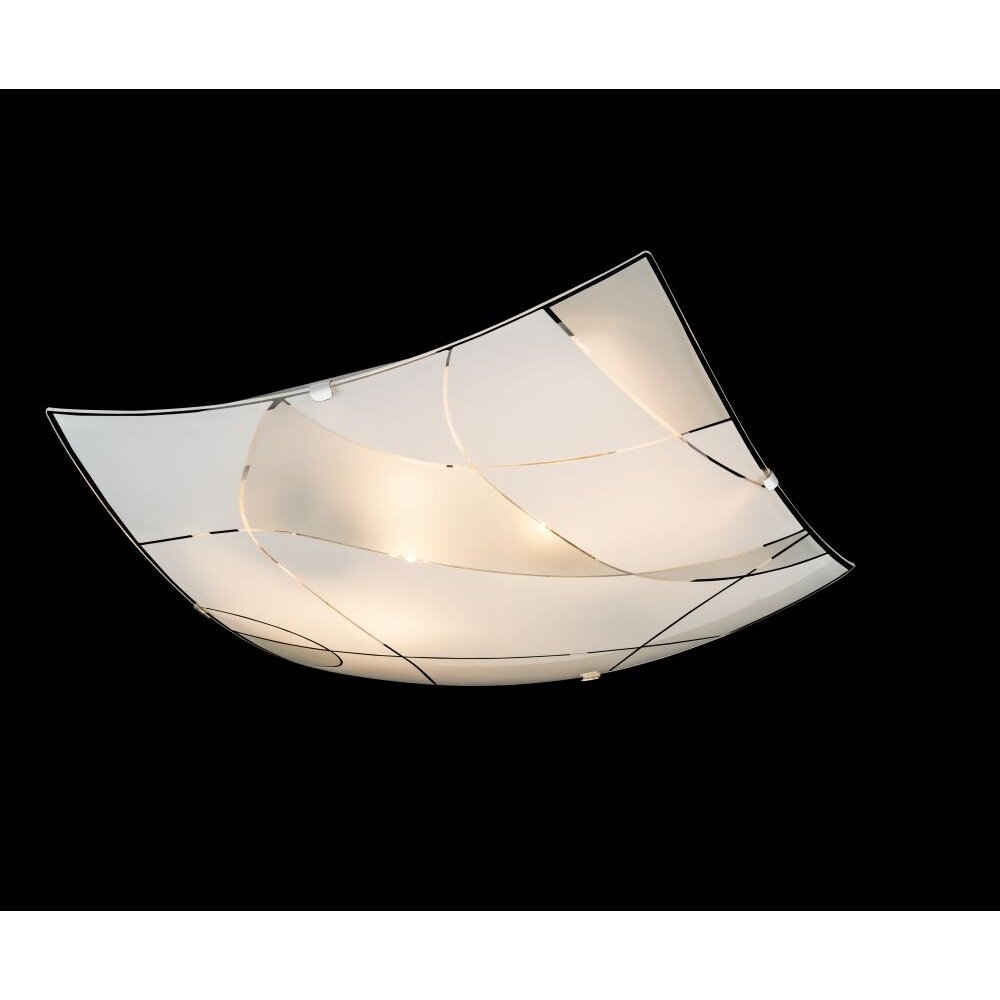 Plafonnier Globo Blanc, 2 lumières main product photo