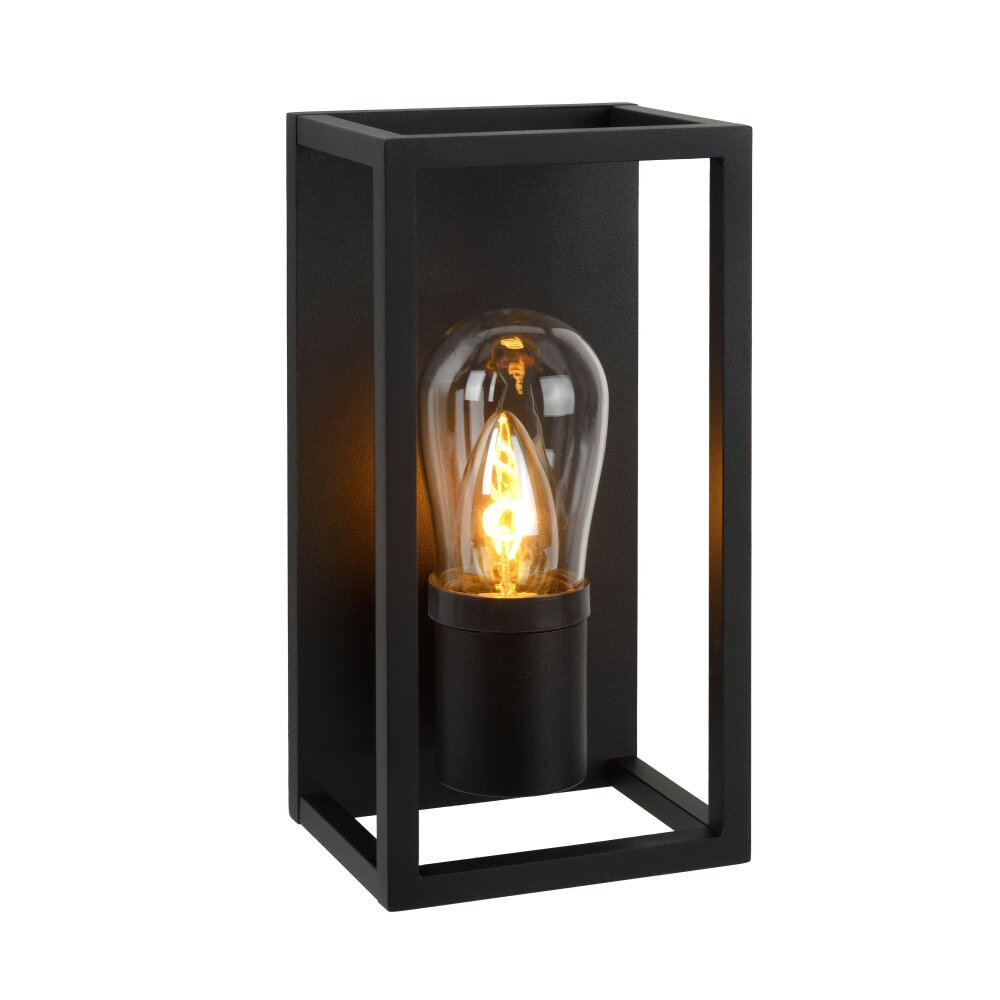 Applique murale Lucide CARLYN Noir, 1 lumière main product photo