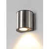 Applique murale Lutec ILUMI LED Acier inoxydable, 1 lumière