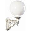 Applique extérieure Albert 609 Or, Blanc, 1 lumière