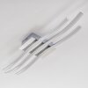 Plafonnier Eglo Roncade LED Chrome, 3 lumières