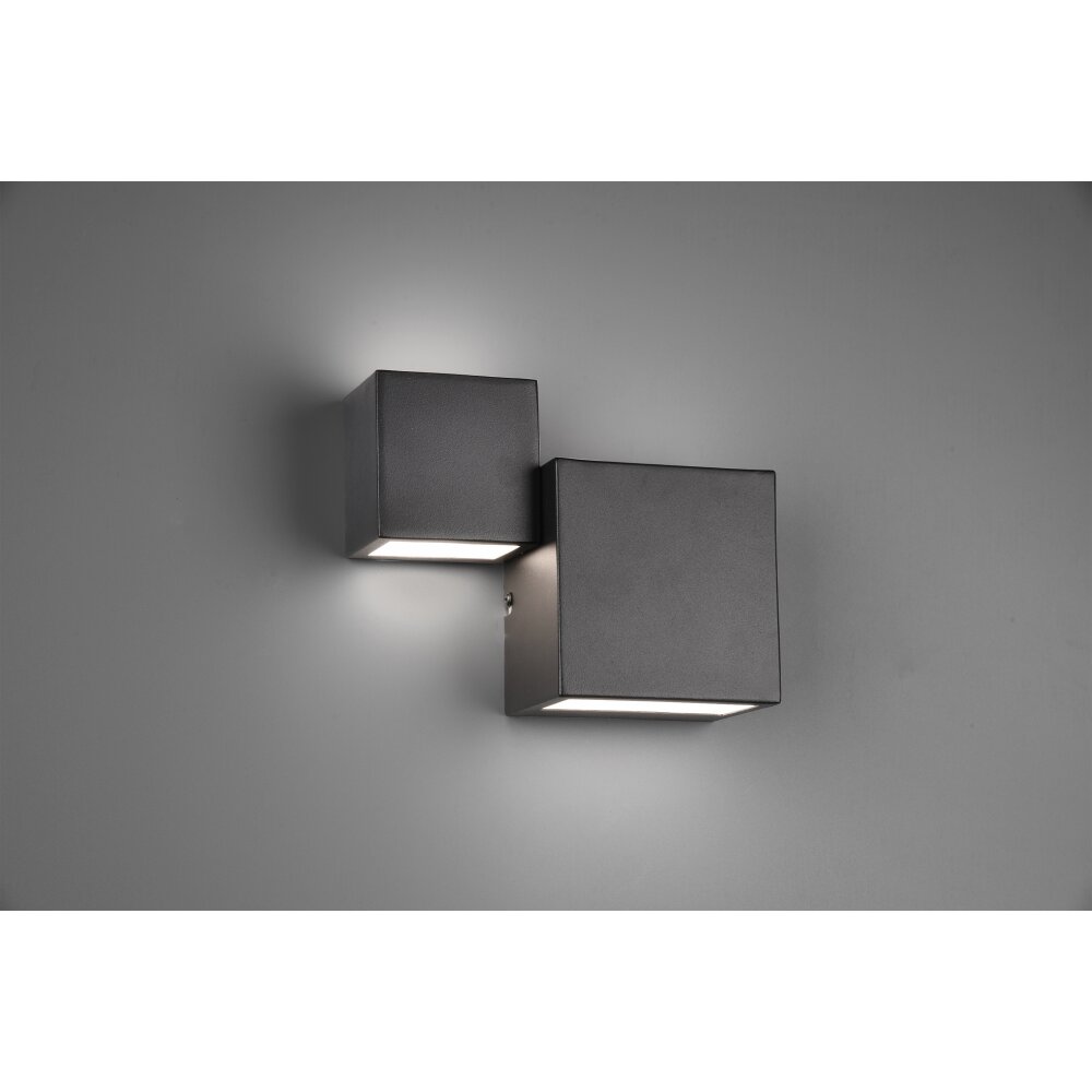 Applique murale Trio Miguel LED Noir, 1 lumière main product photo