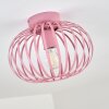 Plafonnier Mattmar Rose, 1 lumière