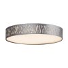 Plafonnier Globo TAROK LED Nickel mat, 1 lumière