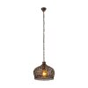 Suspension Eglo JADIDA Brun foncé, Cuivre, 1 lumière