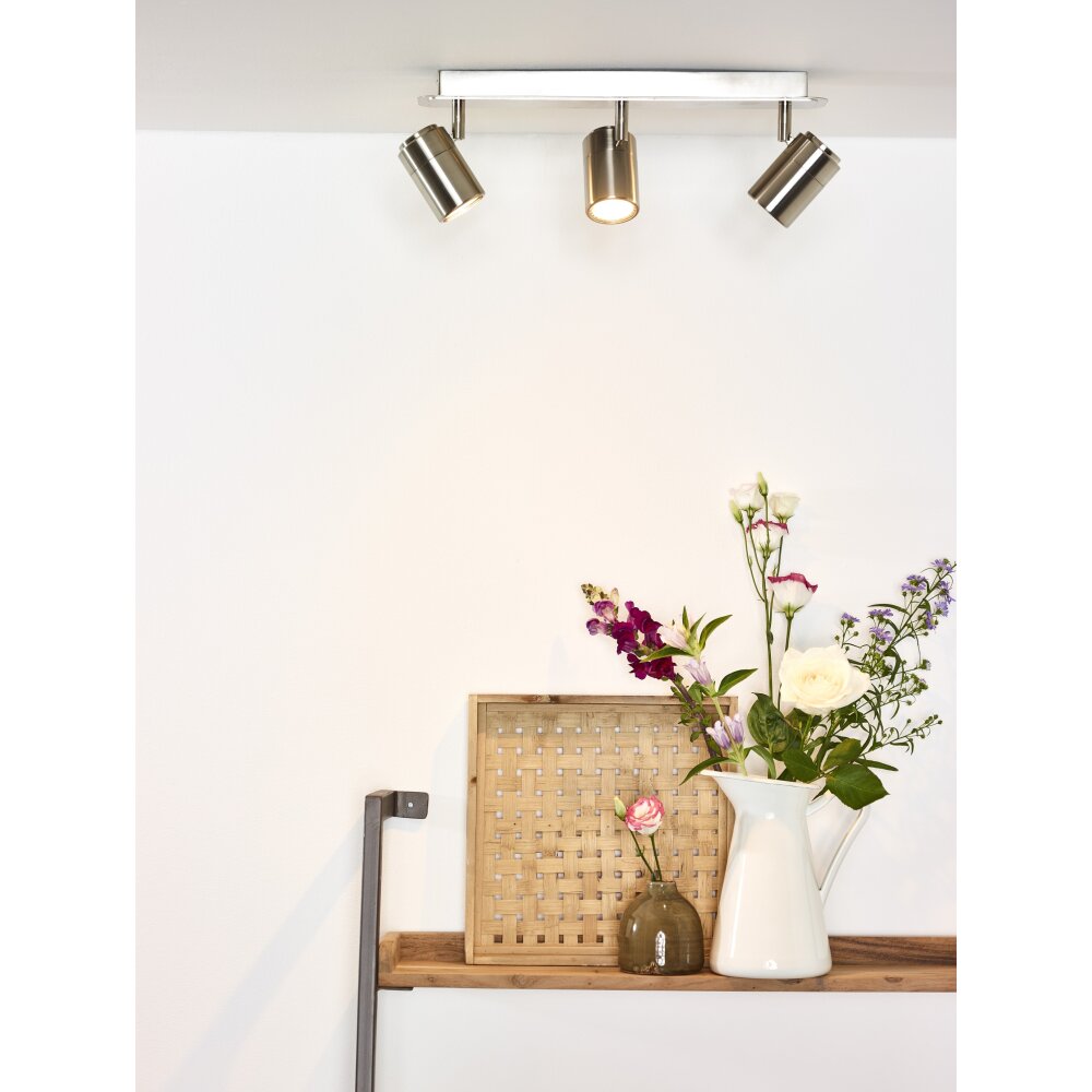 Plafonnier Lucide LENNERT LED Chrome, 3 lumières main product photo