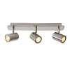 Plafonnier Lucide LENNERT LED Chrome, 3 lumières