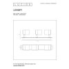 Plafonnier Lucide LENNERT LED Chrome, 3 lumières
