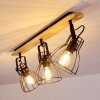 Plafonnier Forshaga Brun, 3 lumières