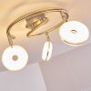 Plafonnier Donot LED Nickel mat, 3 lumières