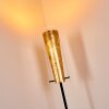 Lampadaire Tegna Noir doré, 1 lumière