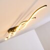 Plafonnier Flow LED Noir, 3 lumières