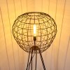 Lampadaire Flambeau Noir, 1 lumière