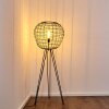 Lampadaire Flambeau Noir, 1 lumière