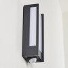 Applique murale d'extérieur Skove LED Anthracite, 1 lumière, Détecteur de mouvement