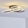 Plafonnier Belgorod LED Noir, 1 lumière