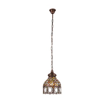 Suspension Eglo JADIDA Brun foncé, Cuivre, 1 lumière