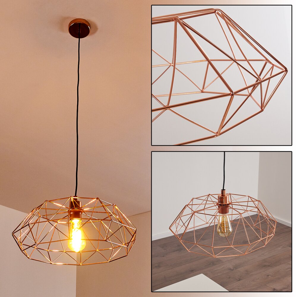 Suspension Badalucco Cuivre, 1 lumière main product photo