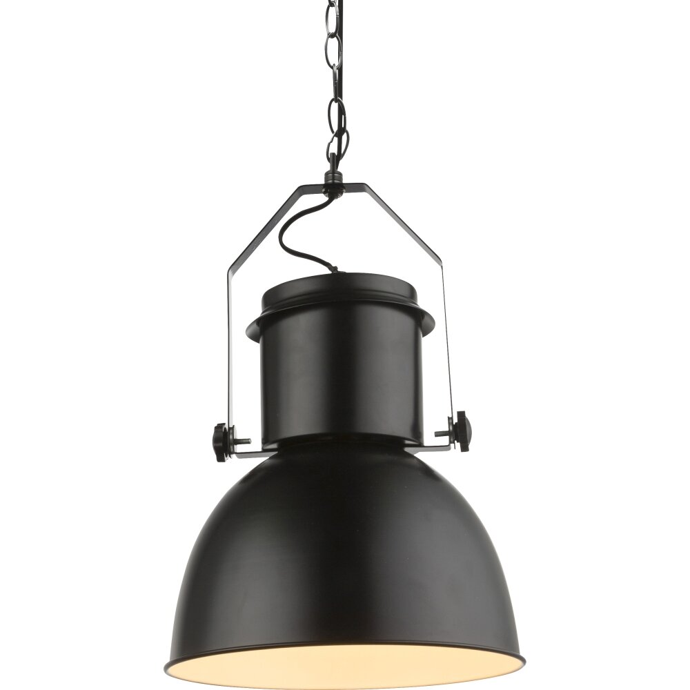 Suspension Globo Kutum Noir, 1 lumière main product photo