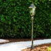 Lampadaire extérieur Bristol Or, Laiton, 1 lumière, Détecteur de mouvement