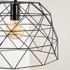 Suspension Hajom Noir, 1 lumière