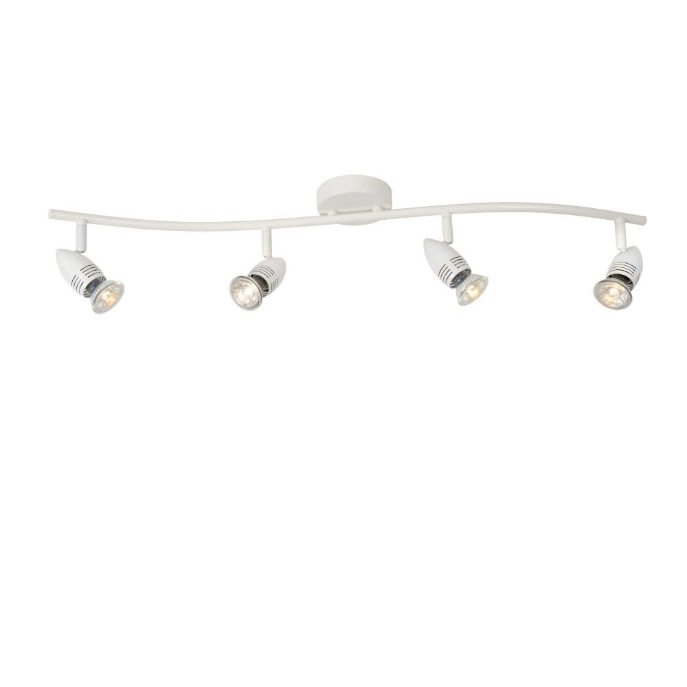 Spot Lucide CARO Blanc, 4 lumières main product photo