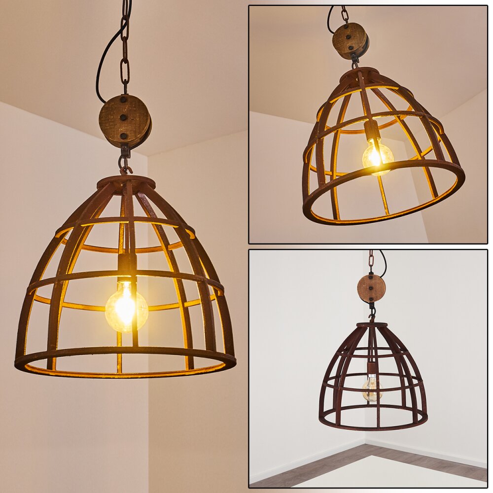Suspension Haervej Brun, Rouille, 1 lumière main product photo
