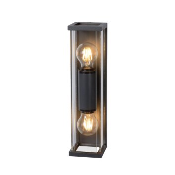 Applique murale d'extérieur Lucide CLAIRE MINI Noir, 2 lumières Applique murale d'extérieur Lucide CLAIRE MINI Noir, 2 lumières