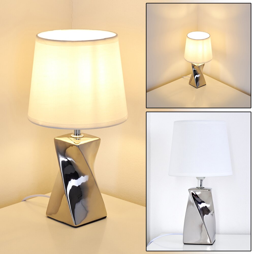 Lampe à poser Shenzhen Argenté, 1 lumière main product photo