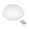 Plafonnier EGLO SILERAS-A LED Blanc, 1 lumière, Télécommandes