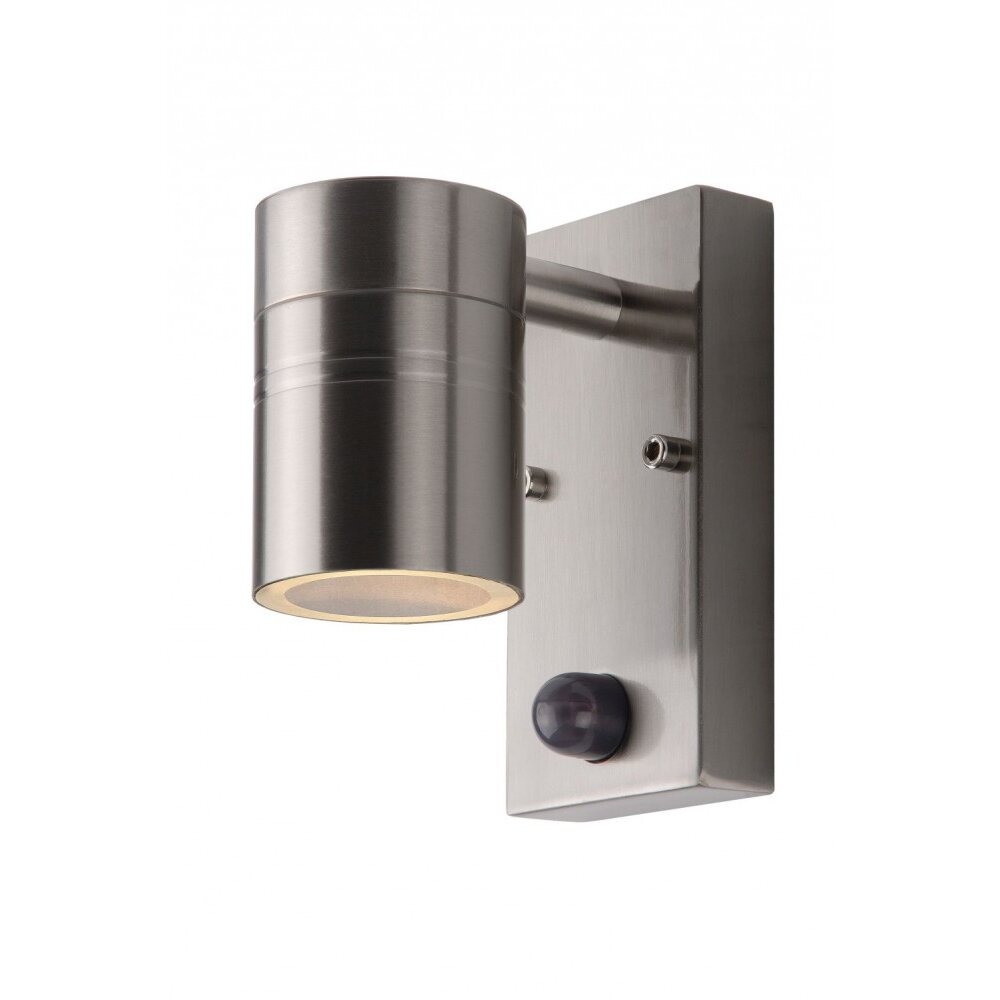 Lampe d'extérieur Lucide ARNE Chrome, 1 lumière, Détecteur de mouvement main product photo