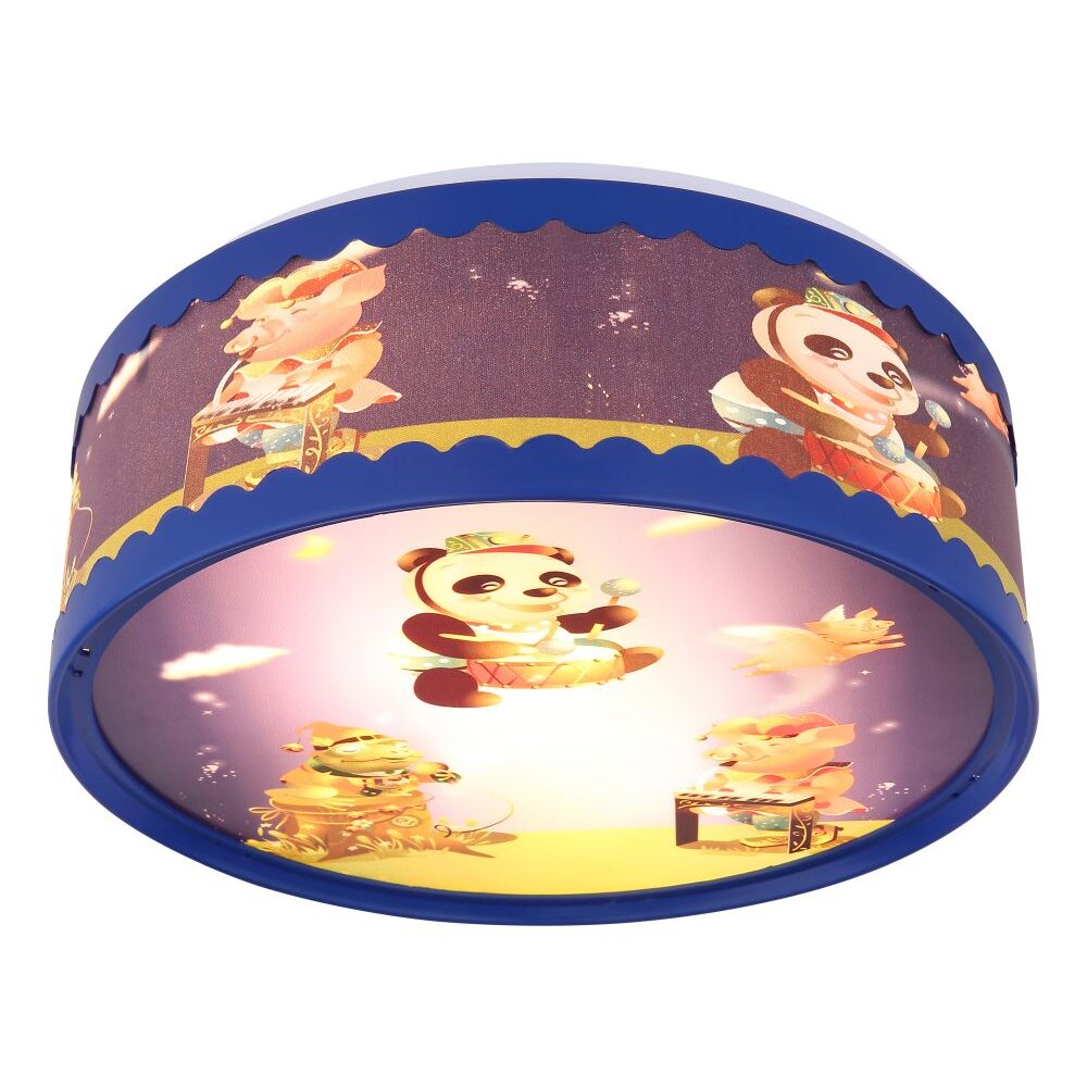Plafonnier Globo DEULOR Multicolore, 2 lumières main product photo