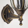 Applique murale d'extérieur Ribadeo Noir doré, 1 lumière