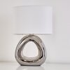 Lampe à poser Morcote Chrome, 1 lumière