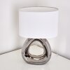 Lampe à poser Morcote Chrome, 1 lumière