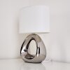 Lampe à poser Morcote Chrome, 1 lumière