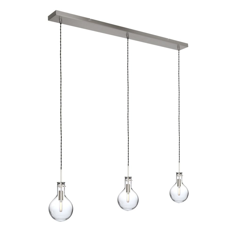 Suspension Steinhauer Elegance Transparent, 1 lumière main product photo