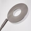 Lampadaire Gulkana LED Nickel mat, 2 lumières