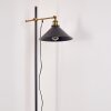 Lampadaire Gudem Noir doré, 1 lumière
