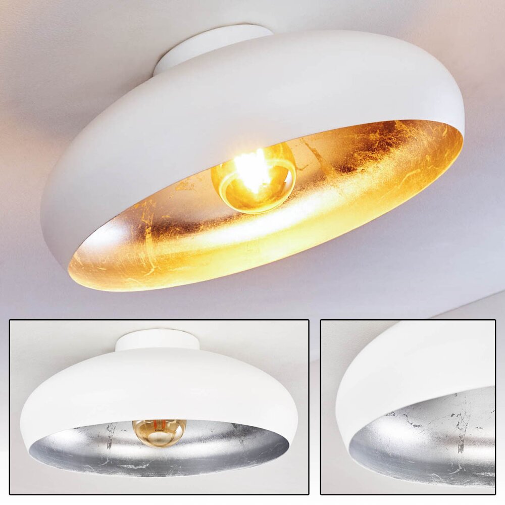 Plafonnier Guayo Aluminium, 1 lumière main product photo