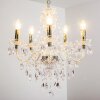Lustre à 5 lampes Transparent, 5 lumières