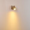 Spot mural Zuoz Nickel mat, 1 lumière