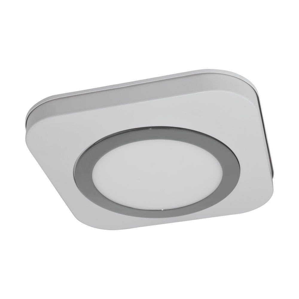 Plafonnier Eglo OLMOS LED Chrome, Blanc, 1 lumière main product photo
